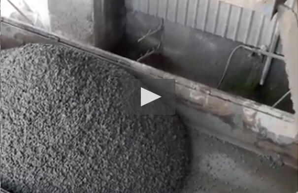 透水混凝土拌合及載運